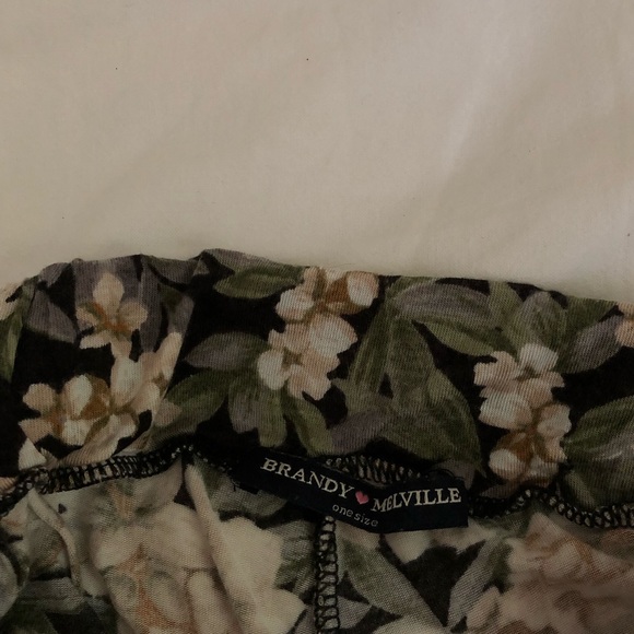 brandy melville floral print maxi skirt - Picture 4 of 4